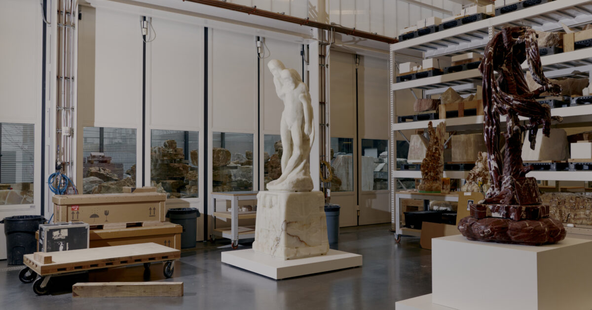 In Barry X Ball’s New York Studio, Ancient Sculpture Meets… TEFAF